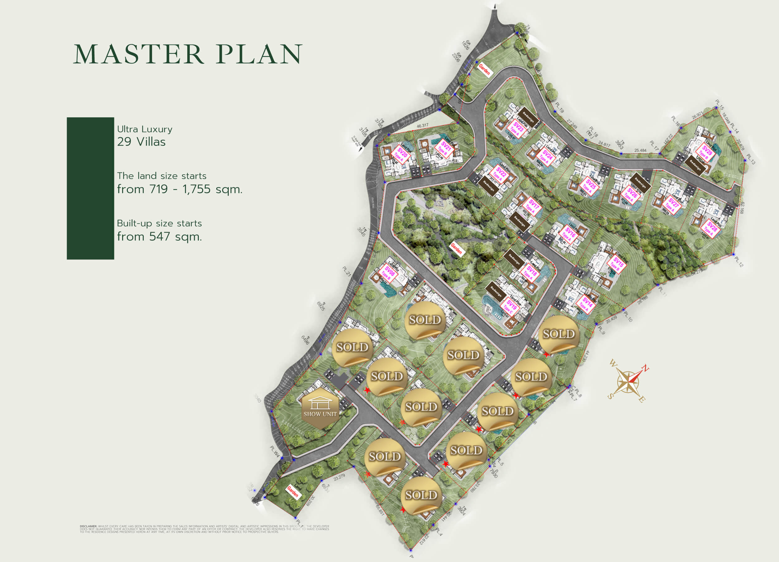 Botanica Sky Valley master plan